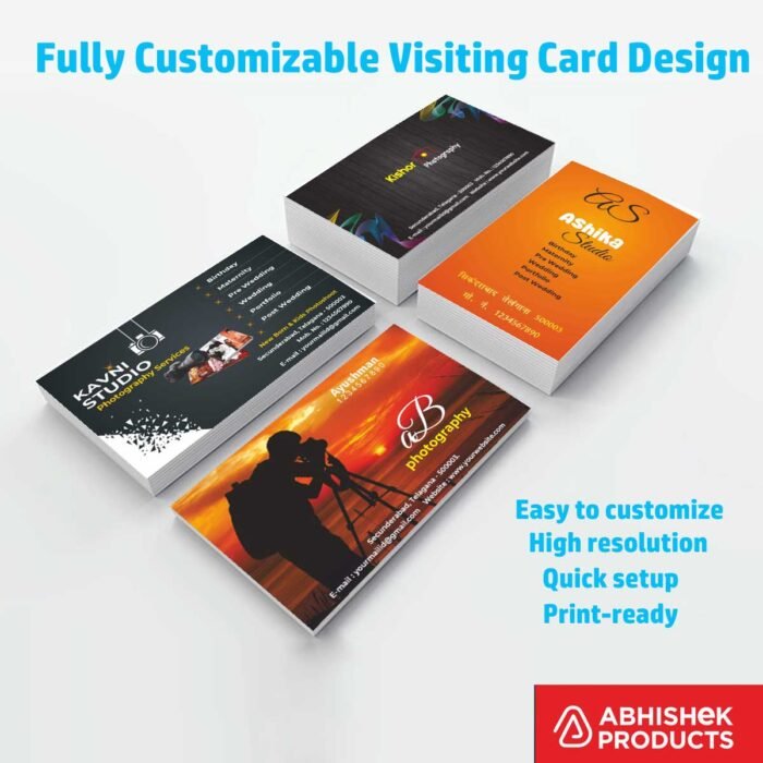 Visiting Card Design Files For Photo & Video, Plantaion & Nusery, Mobiles, Water Purifier, Mineral Water, Diamond, Jewellery, Gem Stone, Jeweller (24)