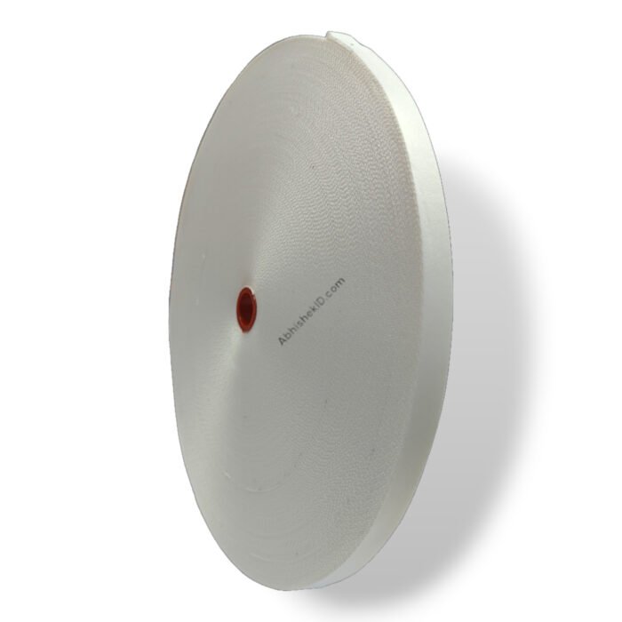 White 16mm Colour Satin Roll For ID Card Lanyard Tags Screen Printable