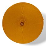 Yellow 12mm Colour Satin Roll For ID Card Lanyard Tags Screen Printable (2)