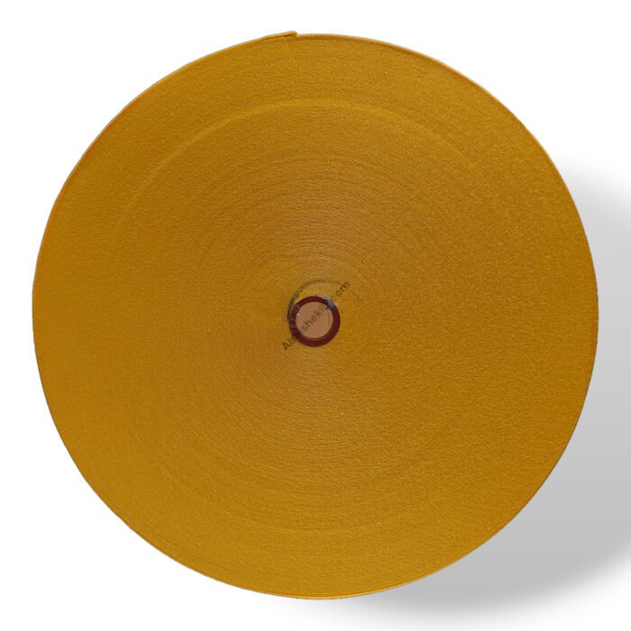 Yellow 16mm Colour Satin Roll For ID Card Lanyard Tags Screen Printable (2)