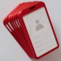 red metal id card holder alumnium (3)