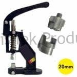 regular tag fiting machine 20mm