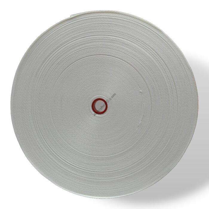 white 20mm Colour Satin Roll For ID Card Lanyard Tags Screen Printable (2)