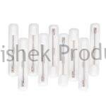 white palstic badge pins 4