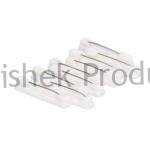 white palstic badge pins 5